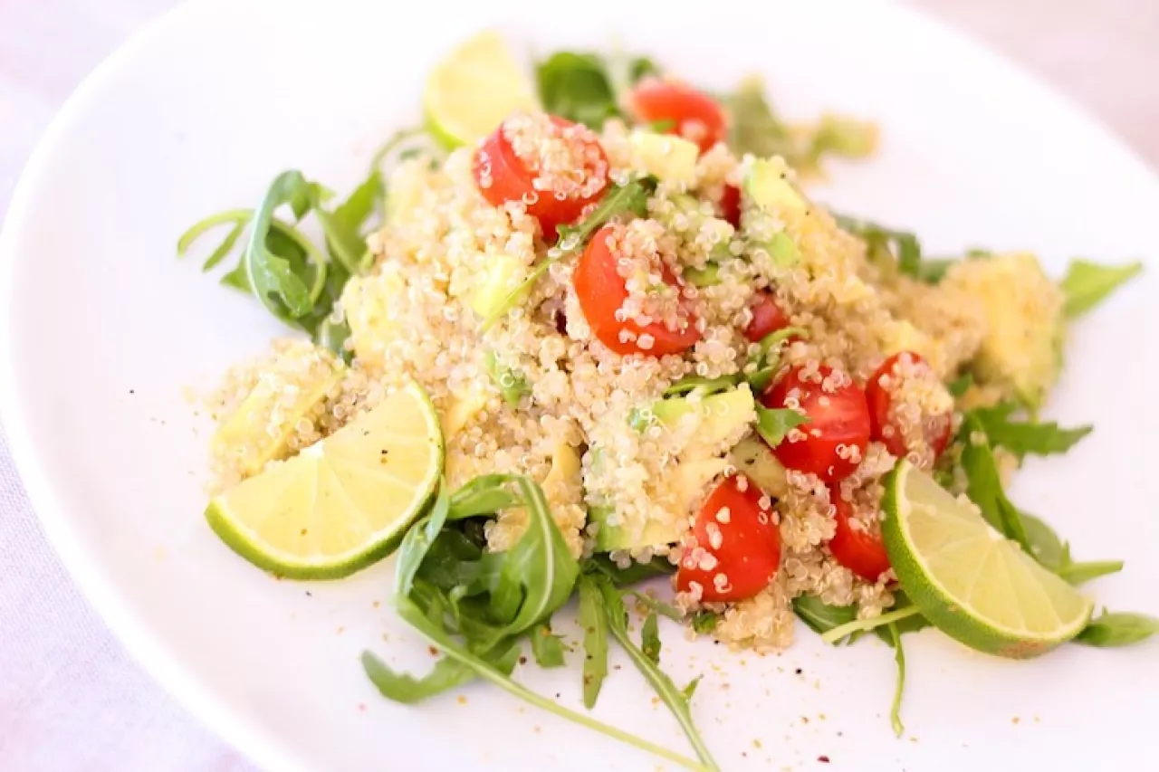 quinoa so zeleninou